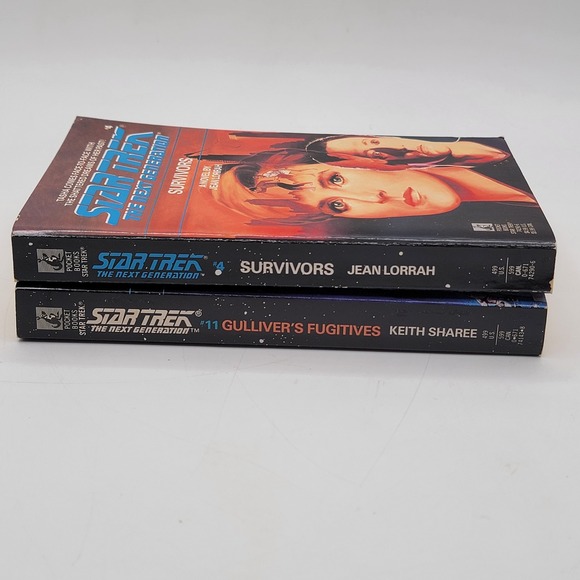 Pocket Books Other - Lorrah & Sharee Star Trek The Next Generation Paperback Set #4 #11 Good